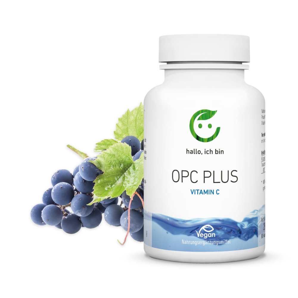 hallo, ich bin – OPC Plus für Ihre Blutgefäße