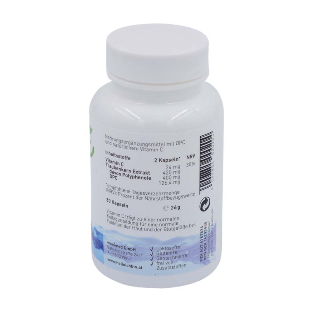 hallo, ich bin – OPC Plus für Ihre Blutgefäße