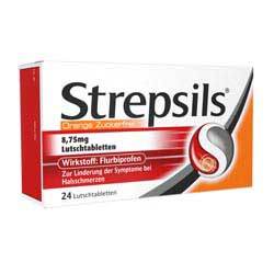 Strepsils 8.75 mg Lutschtabletten 24 Stk. orange