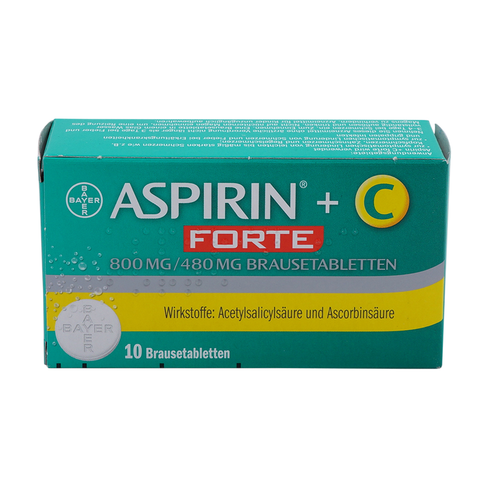 Aspirin® C forte 800mg / 480mg Brausetabletten