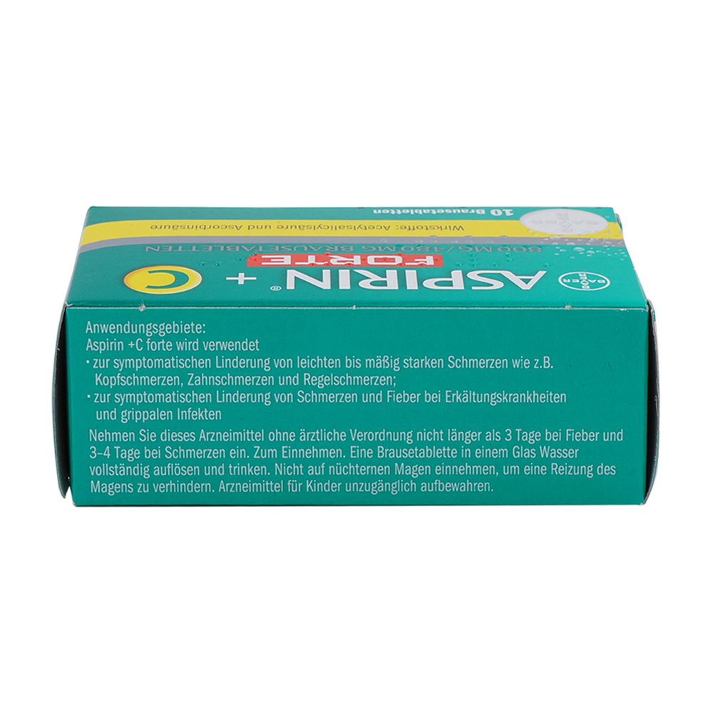 Aspirin® C forte 800mg / 480mg Brausetabletten