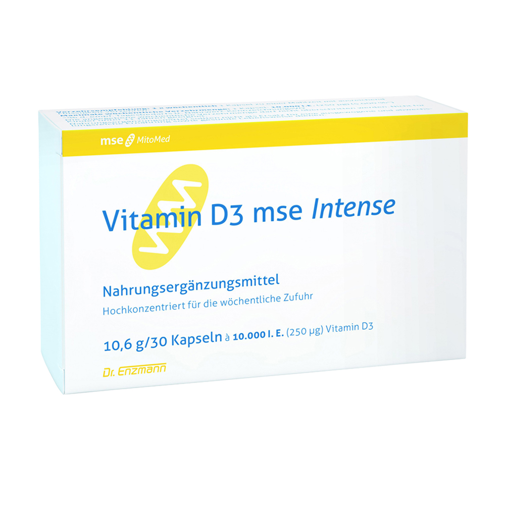 Vitamin D3 Kapseln Mse 10000 I.E 30 Stk.