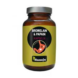 Bromelain + Papain Kapseln Hanoju