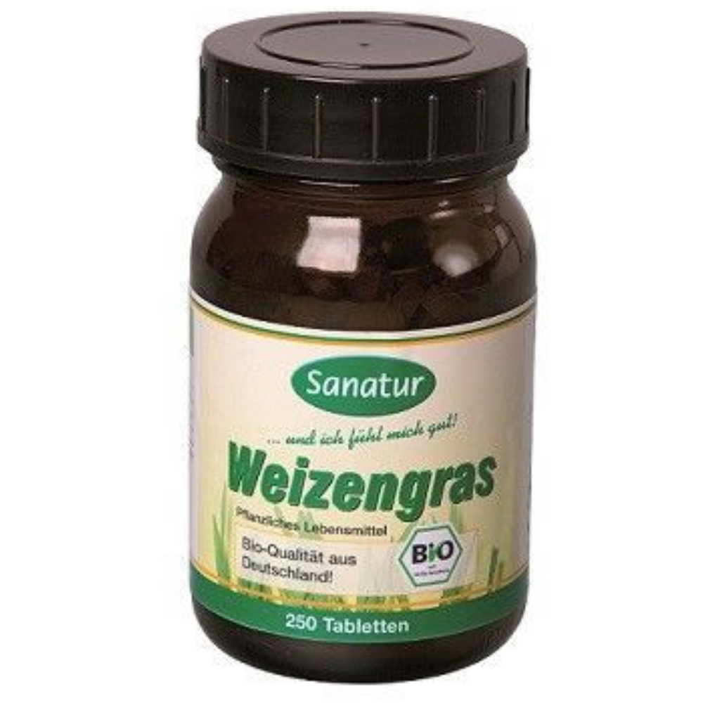 Sanatur Bio Weizengras Tabletten 400 mg 250 Stk.