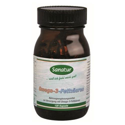 Sanatur Omega 3 Fischöl 160 Kapseln 120 Stk.