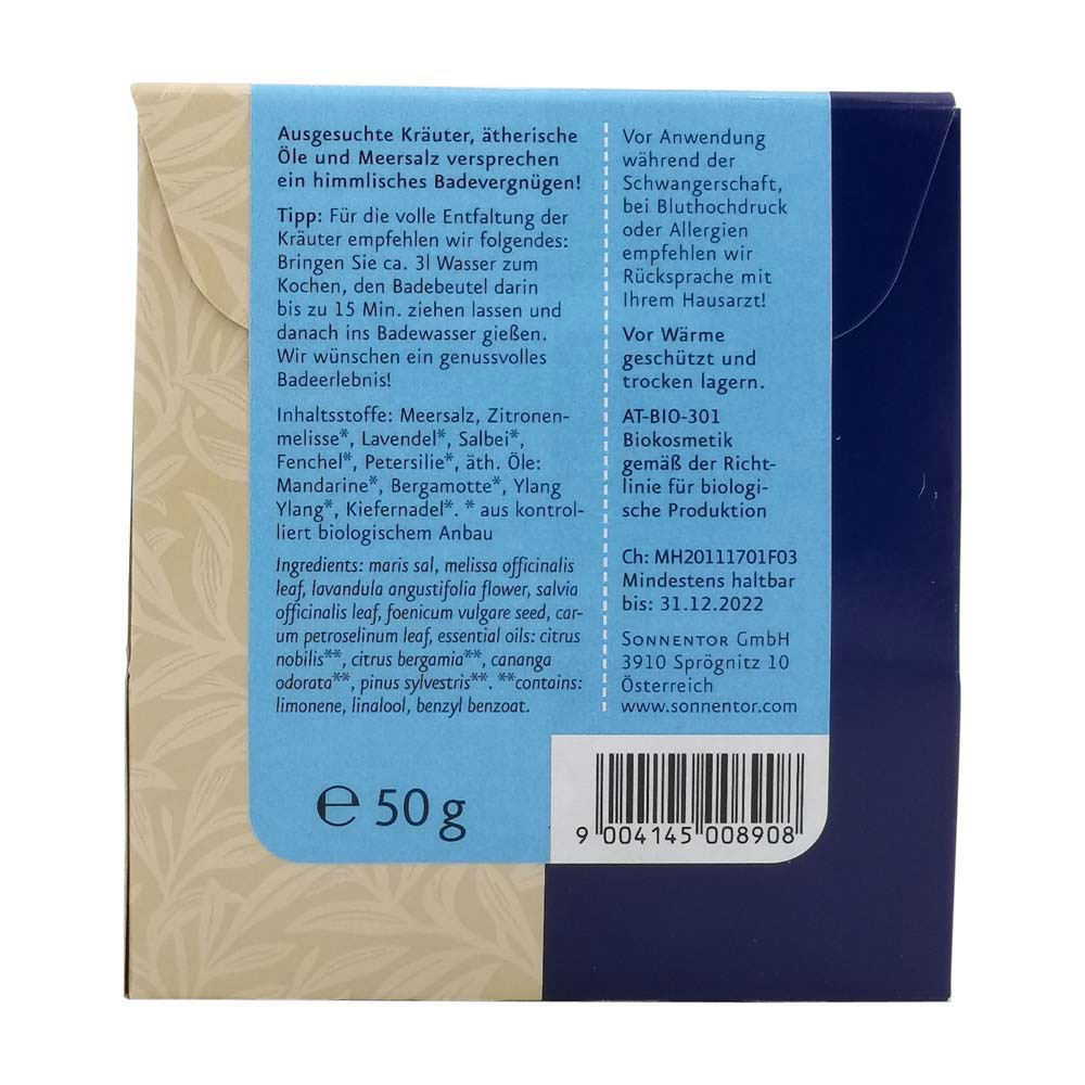 Sonnentor Entspannungs Kräuterbad 50 g