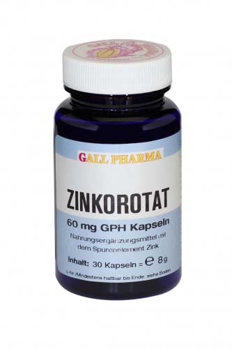 Gall Pharma Zinkorotat Kapseln 60mg 90 Stk.