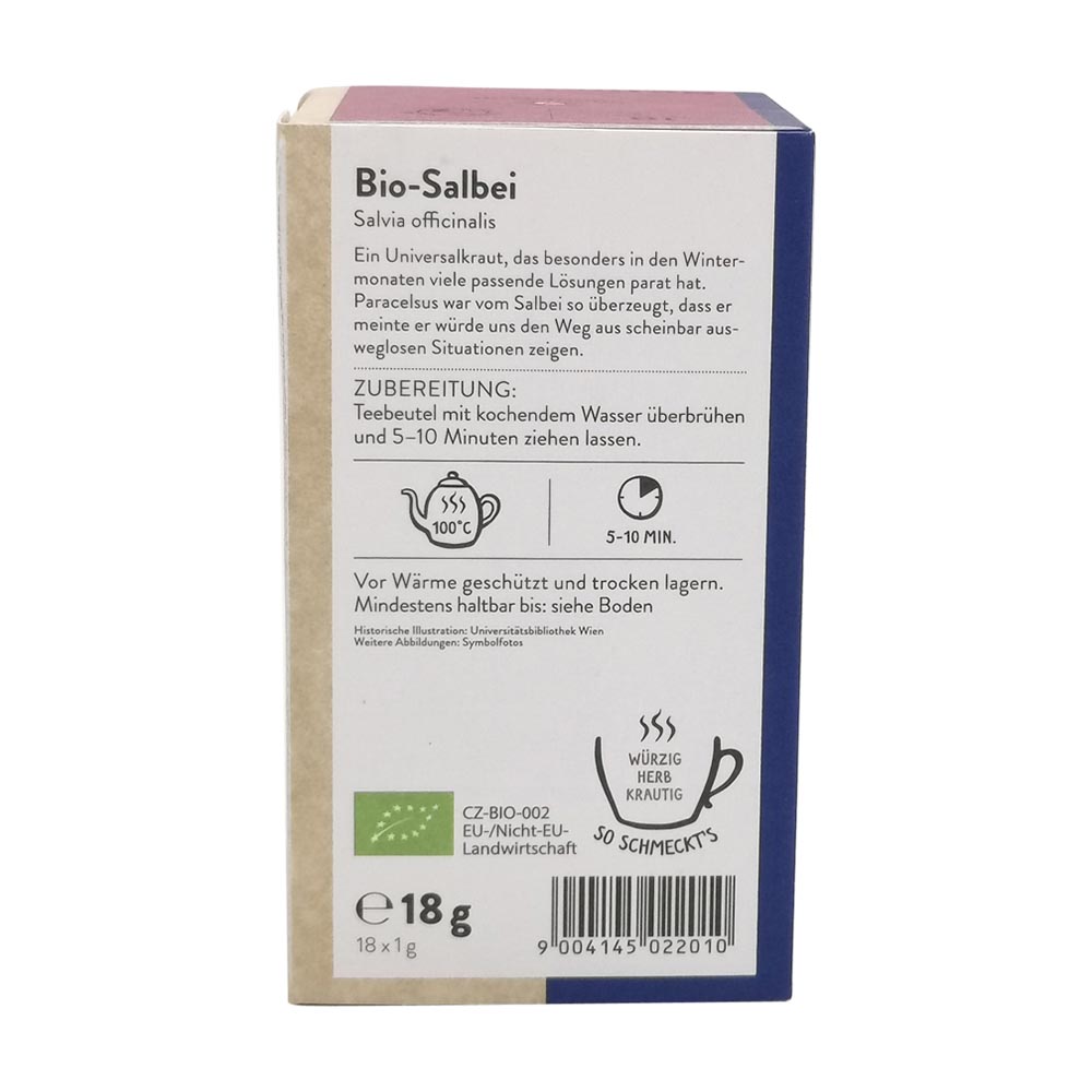 Sonnentor Hildegard Tee Salbei 18 Btl. BIO