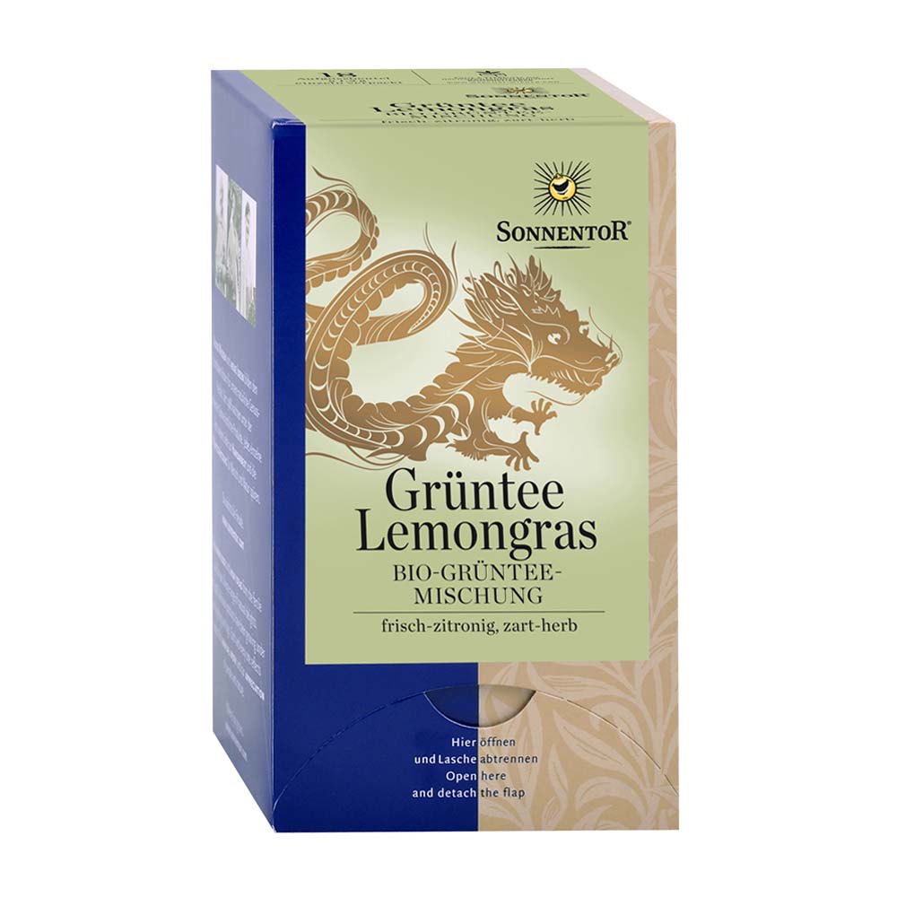 Sonnentor Grüntee Zitronengras 18 Btl. BIO