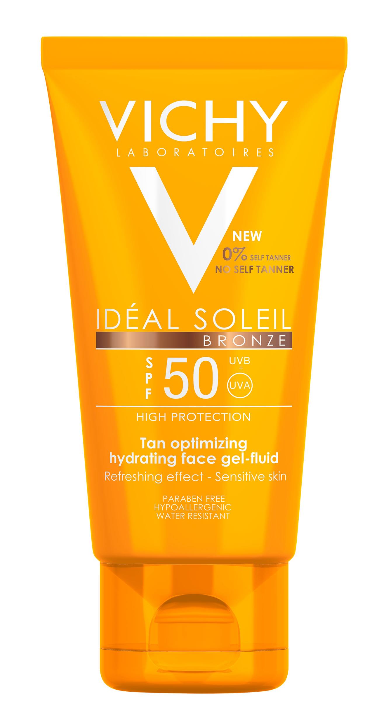 Vichy IDEAL SOLEIL Gesichtsgel LSF 50+ Bronze