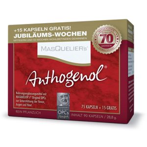 OPCs Original Masqueliers Anthogenol 70Jahre 90 Stk.