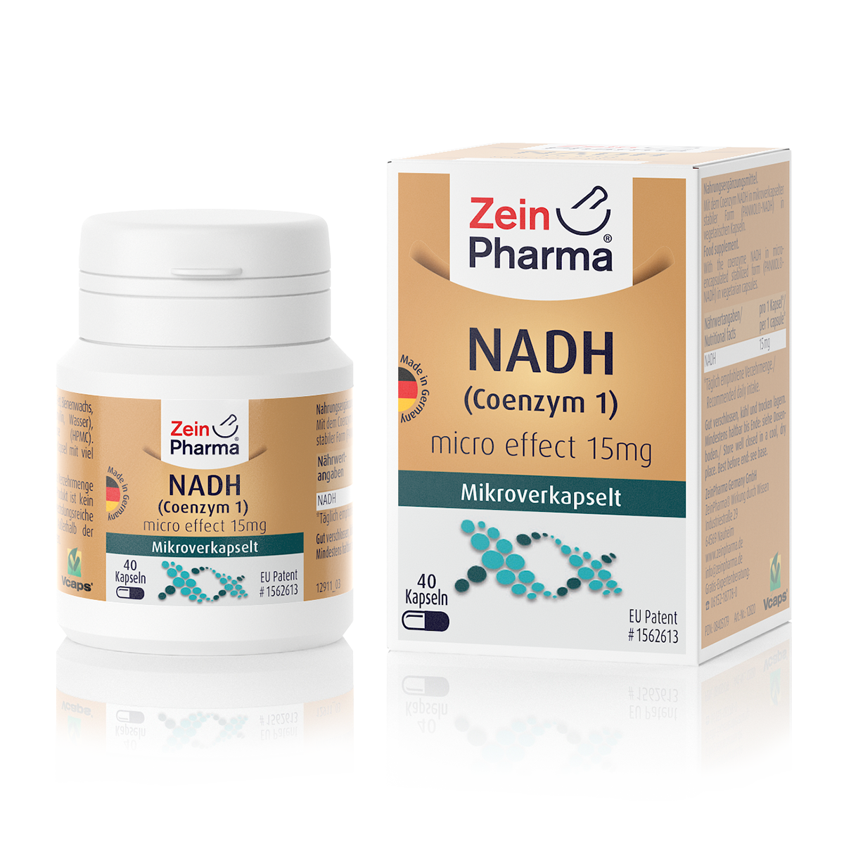 Zeinpharma NADH 15 mg Kapseln