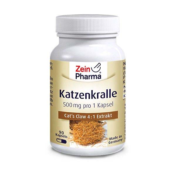 ZeinPharma Katzenkralle 500 mg Kapseln 90 Stk.