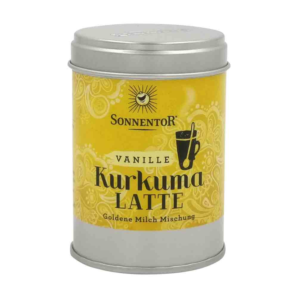 Sonnentor Kurkuma-Latte Vanille bio, Dose 60g