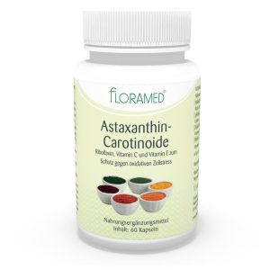 Floramed Astaxanthin – Carotinoide Kapseln – 60 Stk