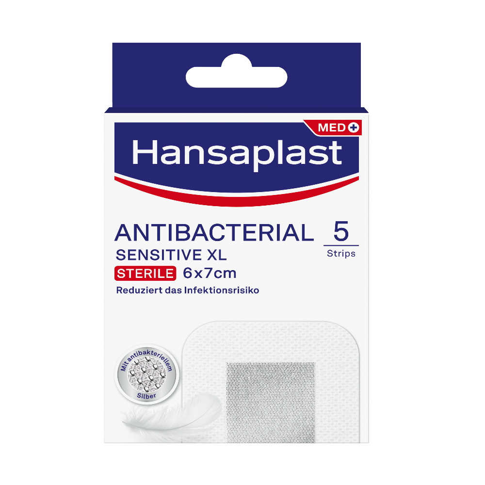 Hansaplast Med Sens Strips XL 5 Stk.