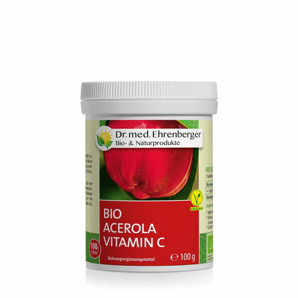 Dr. Ehrenberger Acerola Vitamin C Pulver BIO 100 g