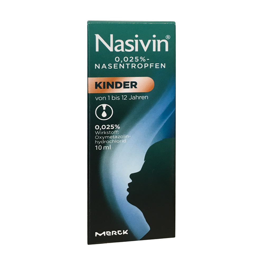 Nasivin Kinder 0,025% Nasentropfen 10 ml