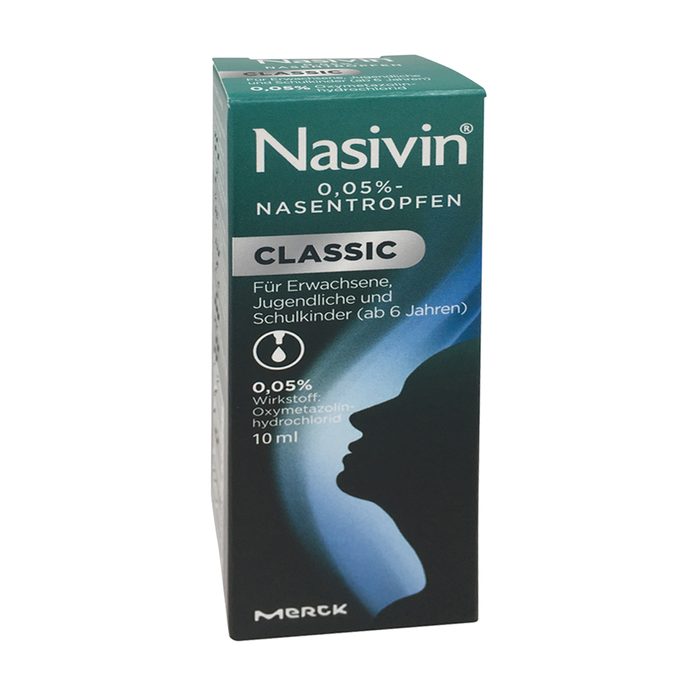 Nasivin Classic 0,05 % Nasentropfen 10 ml