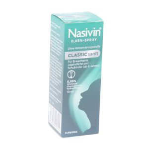 Nasivin Classic Sanft 0,05% Spray 10 ml