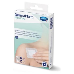 Dermaplast Wundpflaster Atmungsaktiv 15 x 9 cm 5 Stk.