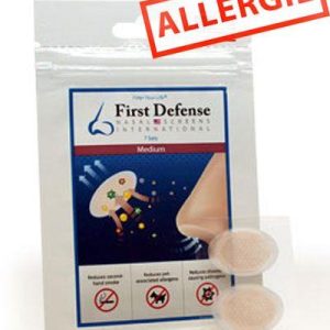 Fieser Pharma FIRST DEFENSE NASENFILTER mildert Allergiesymptome – 7 Stk