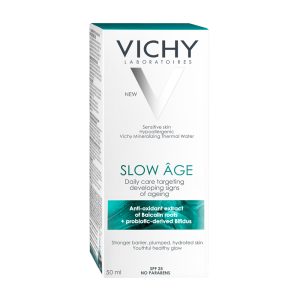 Vichy SLOW ÂGE Fluid – täglich stärkende Pflege gegen Hautalterungszeichen