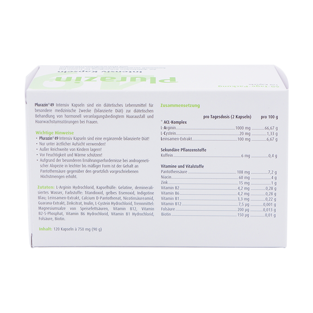 Plurazin 49 Intens Kapseln 120 Stk.