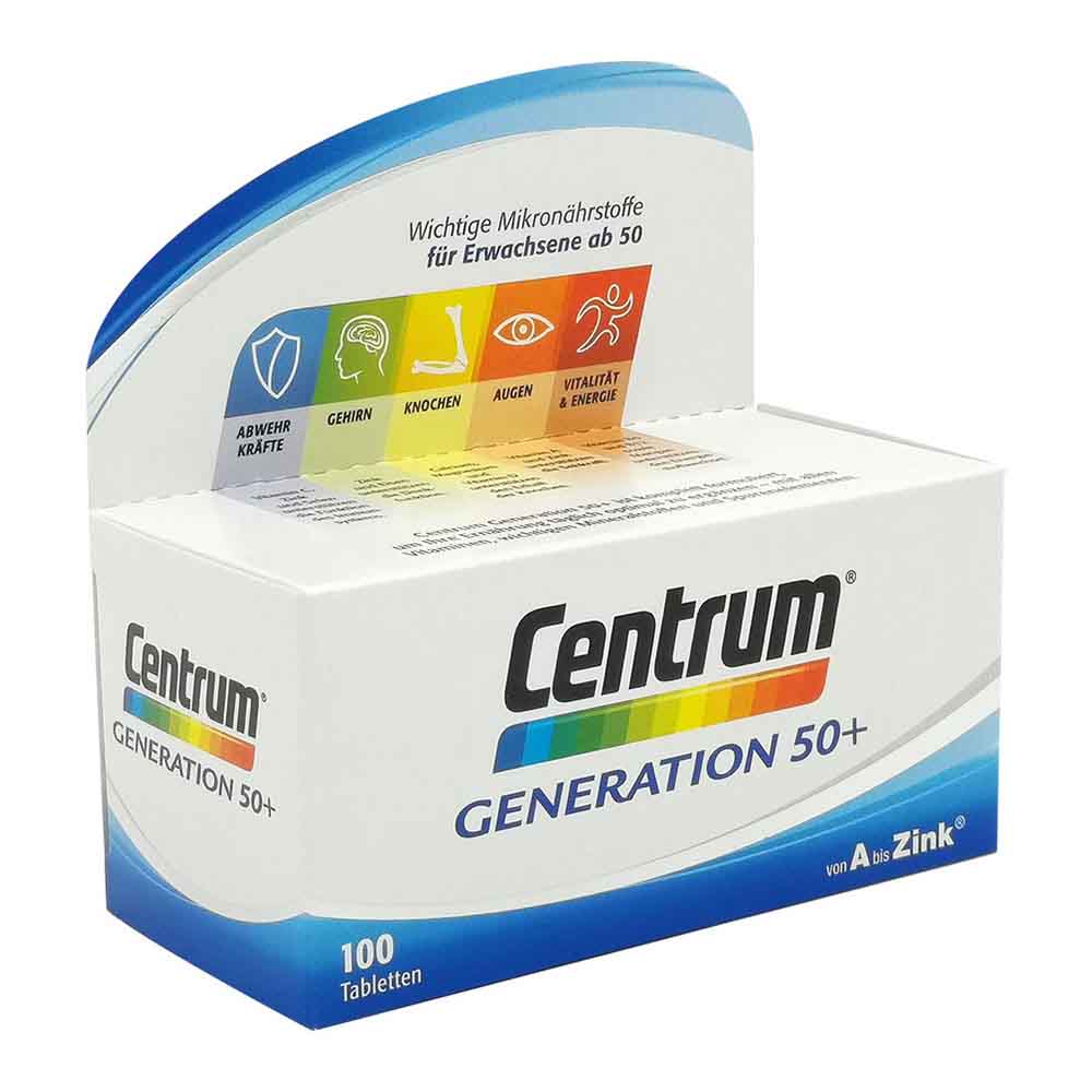 Centrum A-Z Generation 50+ Tabletten