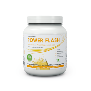 Dr. Grubers POWER-FLASH Vanille 1000 g