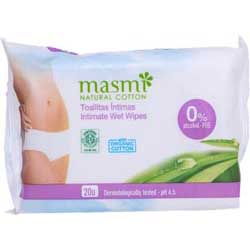 Masmi Organic Care – Bio Intimpflegetücher