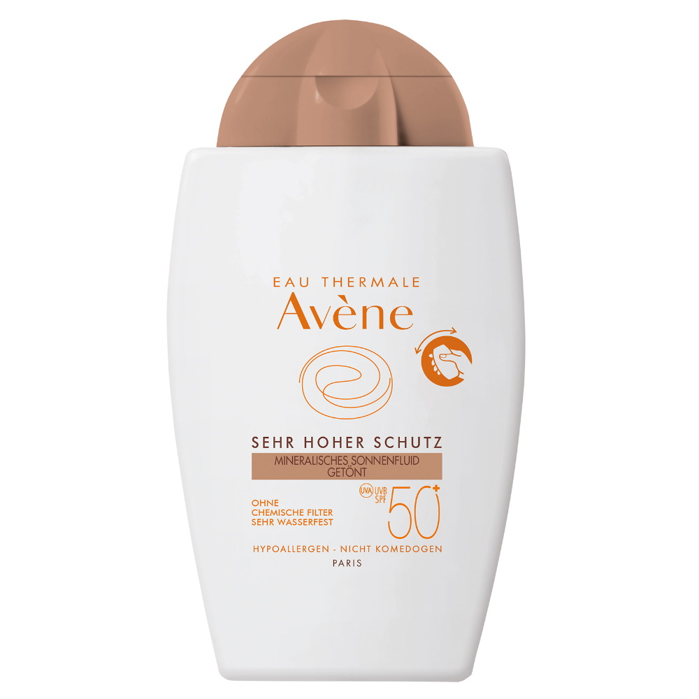 Avene SONNE mineralische Sonnenfluid LSF 50+ getönt