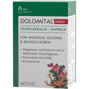 Dolomital MSM+ Teufelskralle Kapseln 60 Stk.