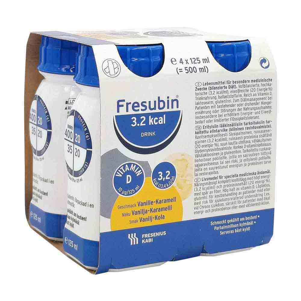Fresubin 3,2 kcal DRINK 125 ml x 4 Stk. Vanille-Karamell
