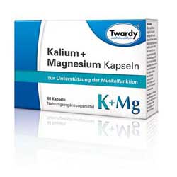 Twardy Kalium + Magnesium Kapseln