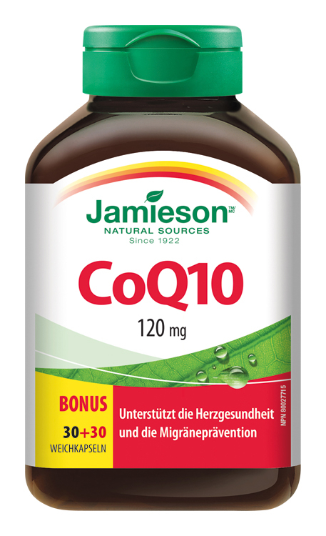 Jamieson COENZYM Q10 120MG Kapseln 60 ST