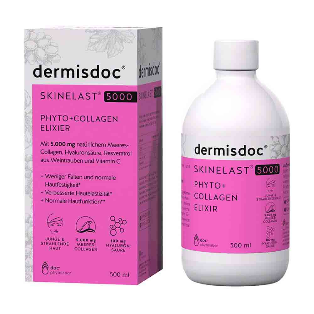 Vitaldoc Skinelast Phyto + Collagen Elixier 500 ml