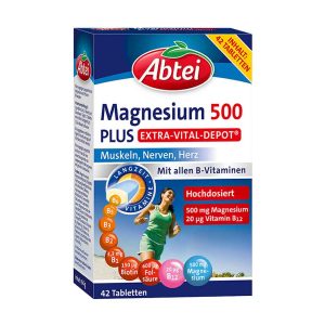 Abtei Magnesium 500 Plus Vital-Depot Tabletten  42 Stk.