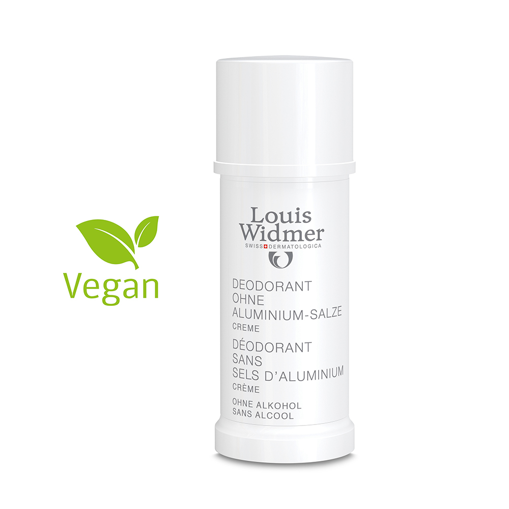 Louis Widmer Deodorant Creme ohne Aluminiumsalze leicht parfümiert 40 ml