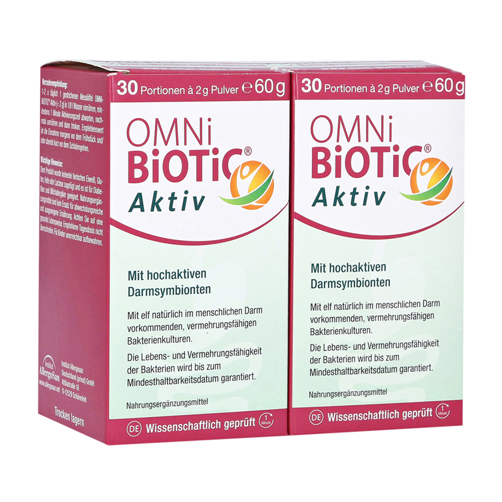 OMNi-BiOTiC Aktiv Pulver 2 x 60 g