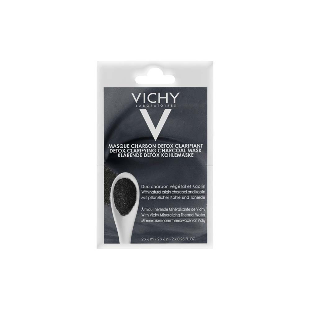 VICHY Klärende Detox Kohle Maske Duo-Sachet 2 x 6 ml