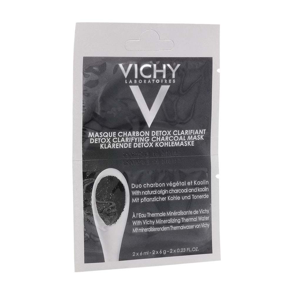 VICHY Klärende Detox Kohle Maske Duo-Sachet 2 x 6 ml