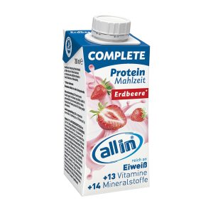 allin COMPLETE Protein Erdbeere 200 ml