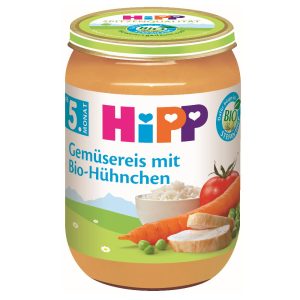 Hipp Gemüsereis mit Bio-Hühnchen 190 g