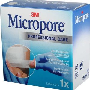 3M Micropore 1 Stk. 5 m x 25 mm
