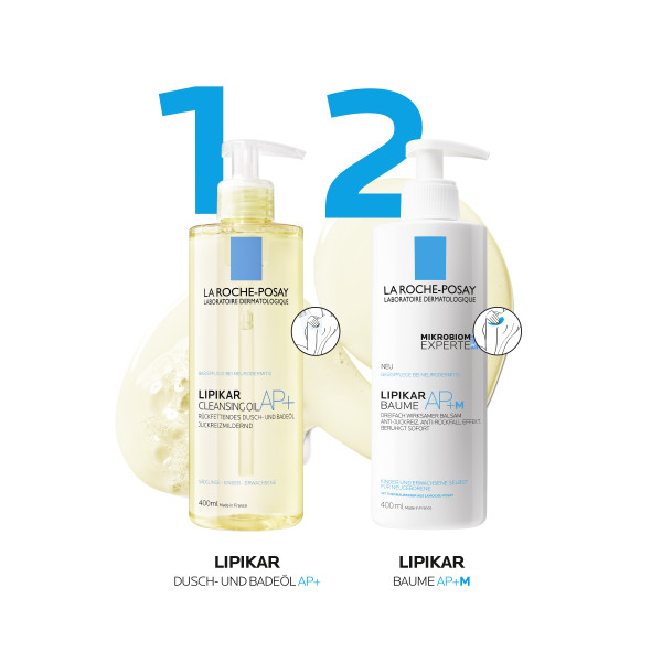 La Roche-Posay Lipikar Dusch- und Badeöl AP+ 400 ml