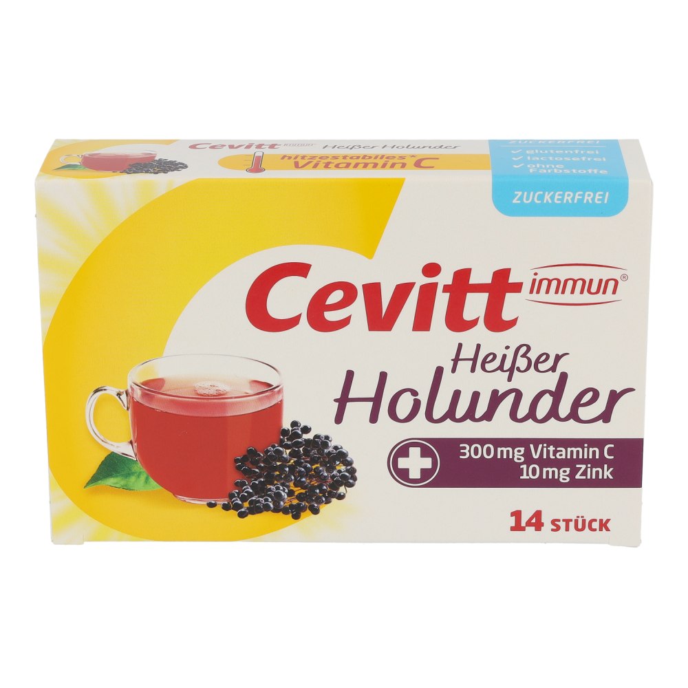 Cevitt Immun Heißer Holunder zuckerfrei