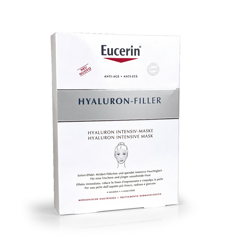 Eucerin Hyaluron-Filler Intensiv-Maske 4 Stk.