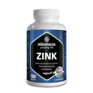 Zink 25 mg Tabletten 180 Stk.