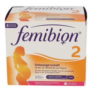 Femibion 2 Schwangerschaft / 56 Tabletten + 56 Kapseln